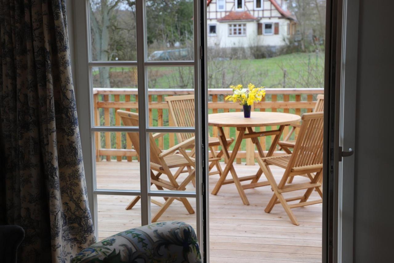 Apartament Forsthaus In Waldhessen Bauhaus Zewnętrze zdjęcie
