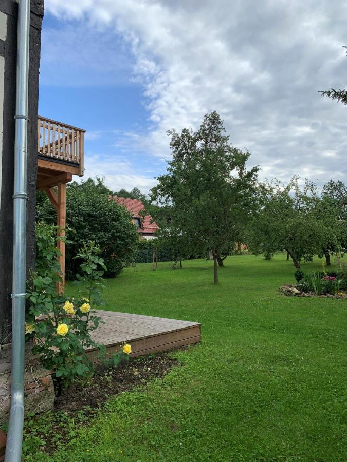 Apartament Forsthaus In Waldhessen Bauhaus Zewnętrze zdjęcie